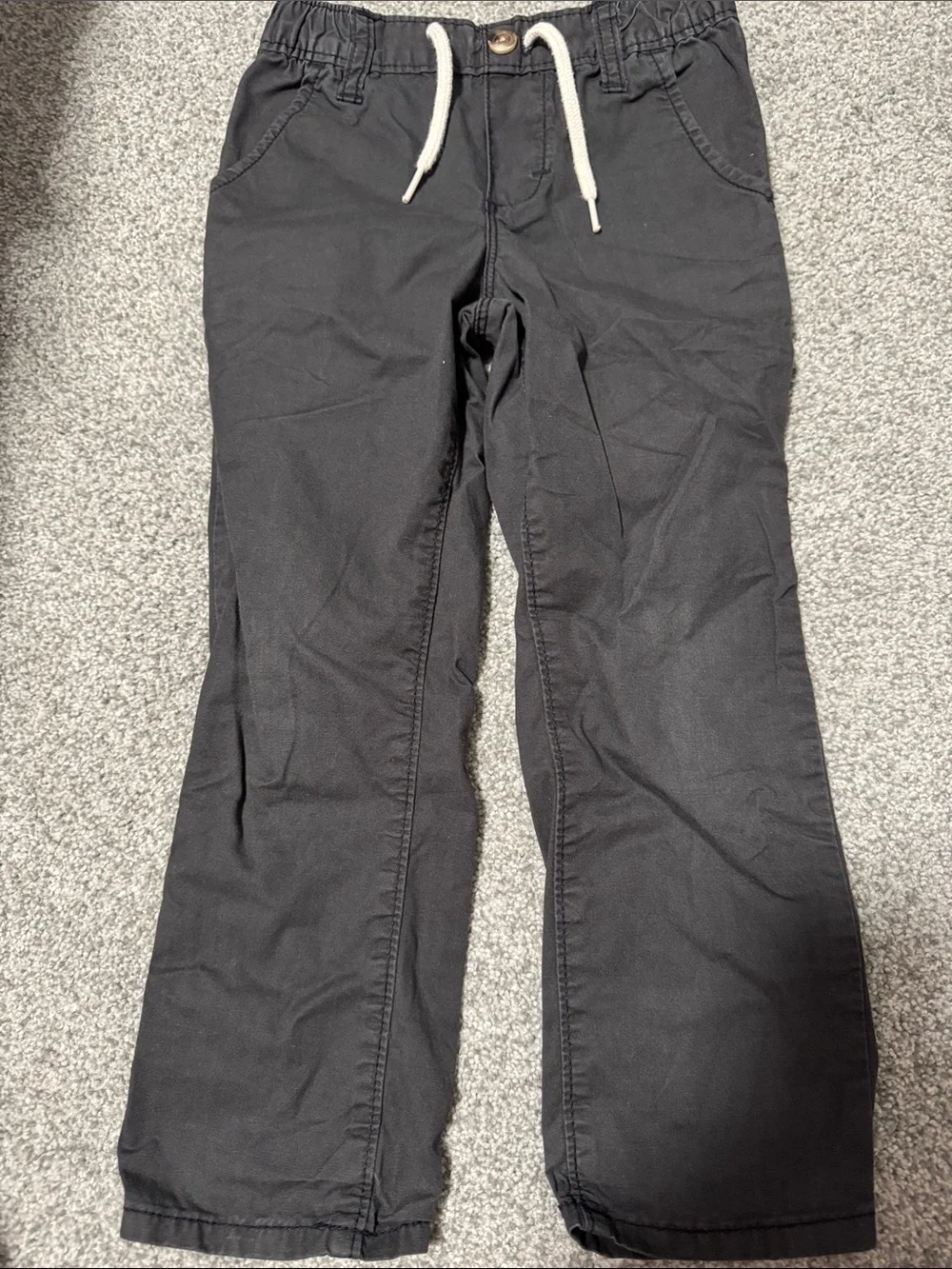 Old Navy Black Pull-On Drawstring Pants for Kids